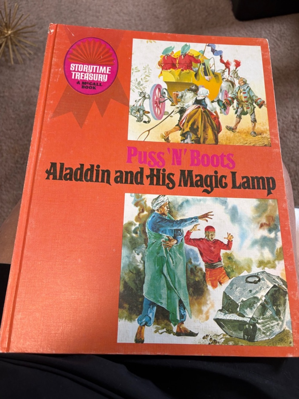 Double Book from StoryTime Treasury
Orange Book Puss N Boots / Aladdin